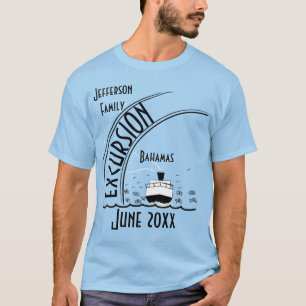 Vintage Wiedersehen-Kreuzfahrtdestination T-Shirt