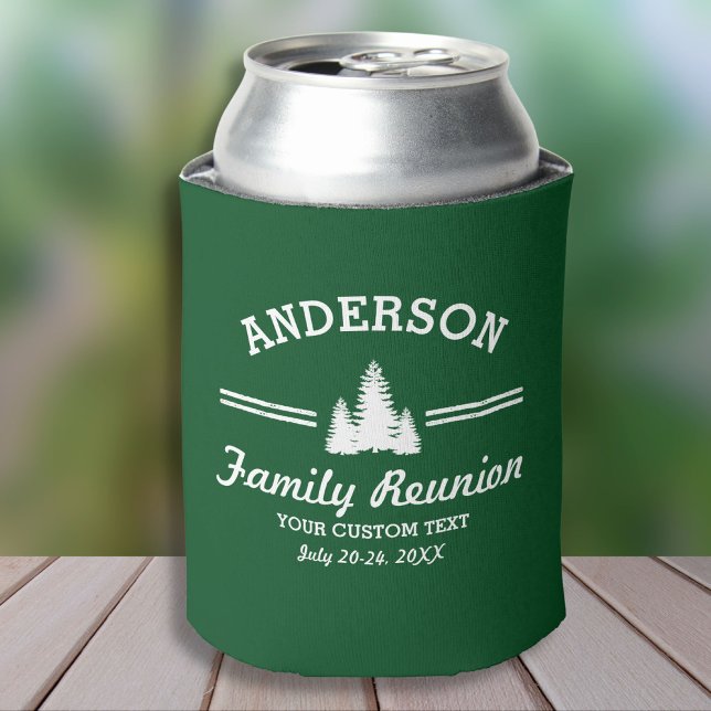 Vintage Wiedersehen oder Reise | Rustikale Pinienb Dosenkühler (Von Creator hochgeladen)