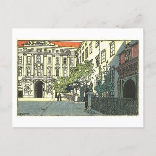 Vintage Wiener Hofburg Postkarte