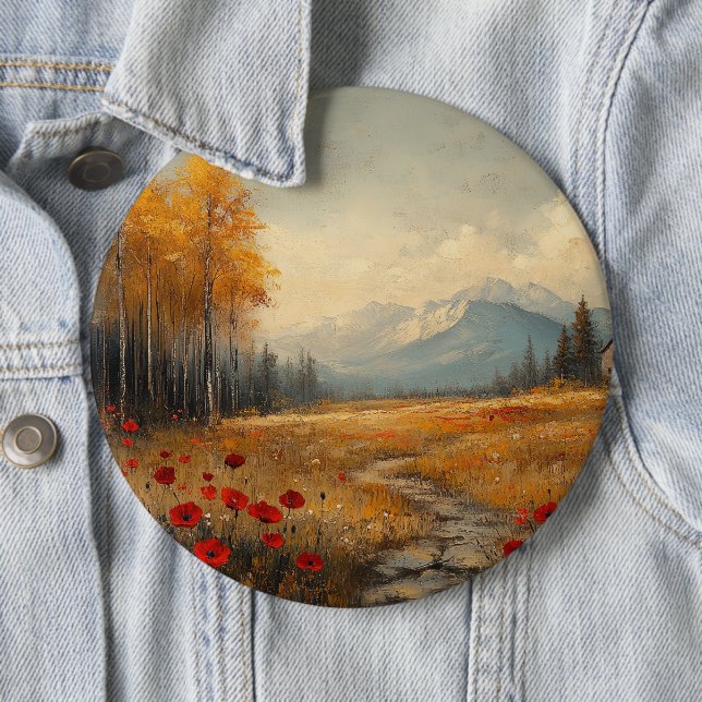 Vintage Wiesenpaare Button (Beispiel)