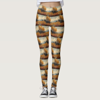 Vintage Wiesenpaare Leggings