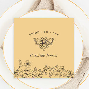 Vintage Wildblume Serviette