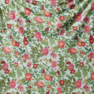 Vintage-Wildrose-Flanelldecke in sanftem Minzgrün Fleecedecke