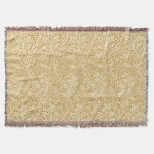 Vintage William Morris Arcadia Gold Nahtlos Decke