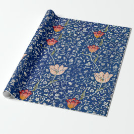 Vintage William-Morris-Blumenart Geschenkpapier