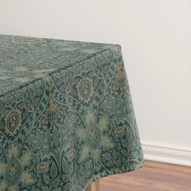 Vintage-William-Morris-Ispahan-Muster Tischdecke (Beispiel)