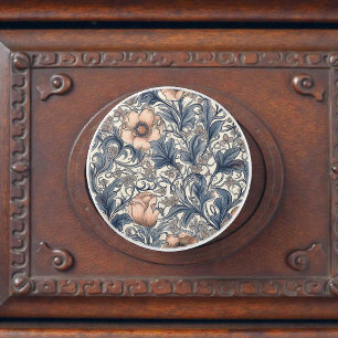 Vintage-William-Morris-Muster Keramikknauf