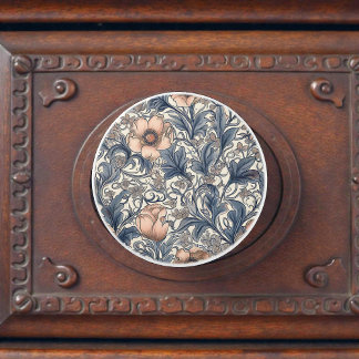 Vintage-William-Morris-Muster Keramikknauf
