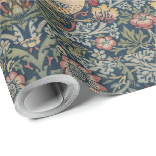 Vintage William Morris Strawberry Thief Geschenkpapier