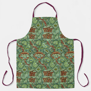 Vintage William Morris Wandle-Muster Schürze