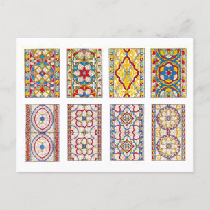 Vintage Windows Postkarte