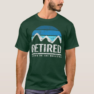 Vintage Wintersportanlage Skifahren T-Shirt
