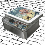 Vintage Wizard of Oz Characters, Yellow Brick Road Puzzle<br><div class="desc">Vintage illustration classic children's fairy tales image by William Wallace Denslow, from the Victorian Era story book The Wonderful Wizard of Oz by L. Frank Baum. Here the Cowardly Lion is crying after the young girl Dorothy has smacked him across his nose after the lion had picked up her pet...</div>