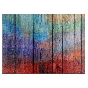 Vintage-Wood-Abstrakt #12 Schneidebrett