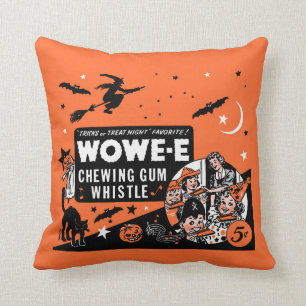 Vintage Wowee Kaugummi-Halloween-Pfeife WOWE-E Kissen