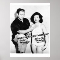 Vintage Wrestling-Poster-Serie