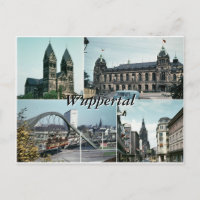 Vintage Wuppertalfoto-Collage