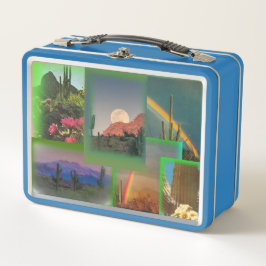 Vintage Wüstenlandschaft Lunchbox