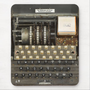 Vintage_WWII_Enigma_03 Mauspad