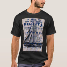 Vintage Yacht Regatta-Werbung