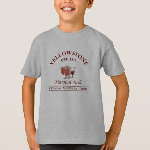 Vintage Yellowstone Nationalpark T-Shirt