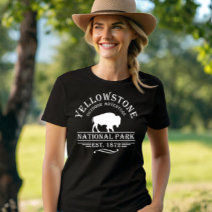 Vintage Yellowstone-Nationalpark T-Shirt