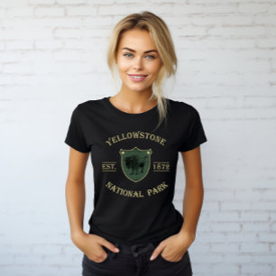 Vintage Yellowstone Nationalpark T-Shirt