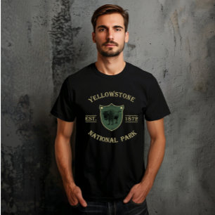 Vintage Yellowstone Nationalpark T-Shirt