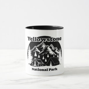 Vintage Yellowstone-Nationalpark Tasse