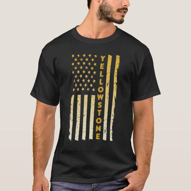 Vintage Yellowstone shirt US Flag_1 (Vorderseite)