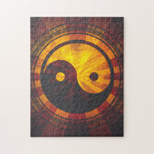 Vintage Yin Yang Symbol