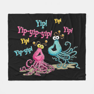 Vintage Yip-Yips Fleecedecke