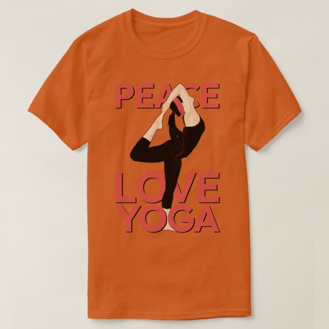 Vintage Yoga T-Shirt (Design vorne)