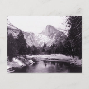 Vintage Yosemite-Nationalpark Postkarte
