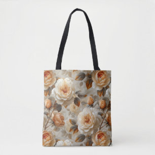 Vintage zartes Blumenmuster. Tasche