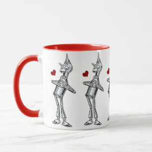 Vintage-Zauberer von Oz, Blechmann Glückliches Läc Tasse