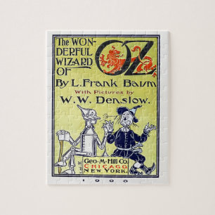 Vintage-Zauberer-von-Oz-Buchcover