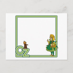 Vintage-Zauberer von Oz; Dorothy und Toto Postkarte