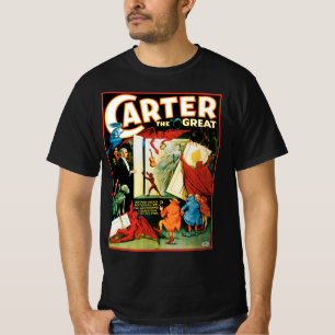 Vintage-Zauberplakat, Magier Carter der Große T-Shirt