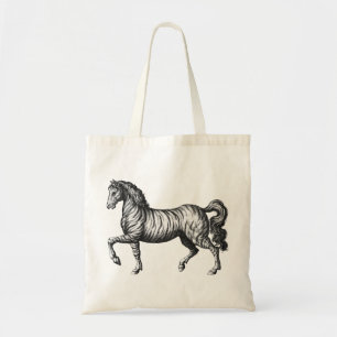 Vintage-Zebra Tragetasche