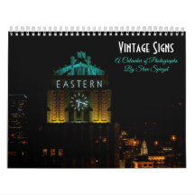Vintage Zeichen - ein Fotokalender