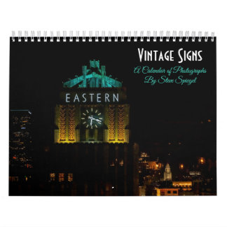 Vintage Zeichen - ein Fotokalender Kalender