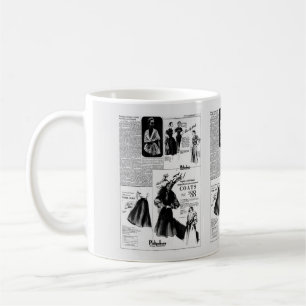 Vintage Zeitung vom 26. Oktober 1951 Kaffeetasse