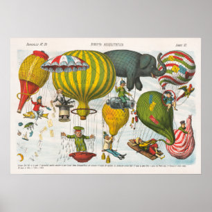 Vintage-Zeitungscover Poster