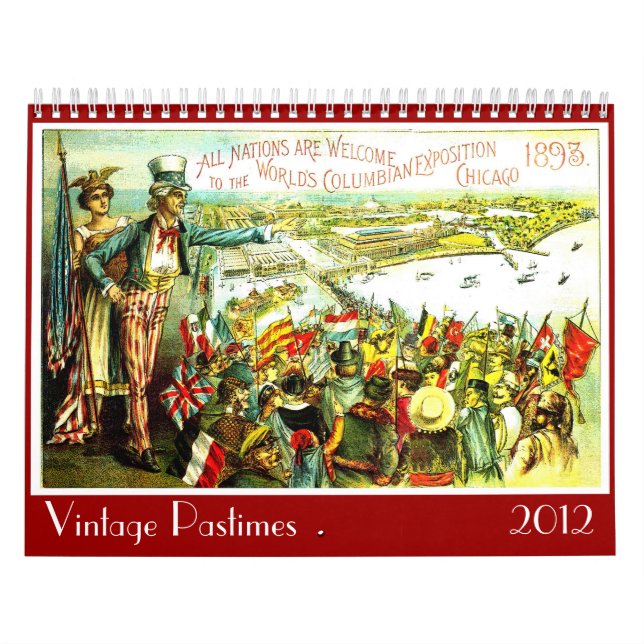 Vintage Zeitvertreibe - Kalender (Titelbild)