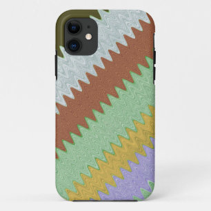 Vintage Zickzack Streifen 2 Case-Mate iPhone Hülle