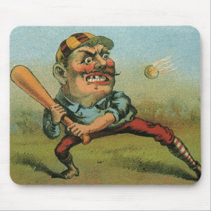 Vintage-Zigarrenetikett, Sports Baseball Tansill P Mousepad