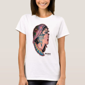 Vintage-Zigeuner-Tattoo T-Shirt