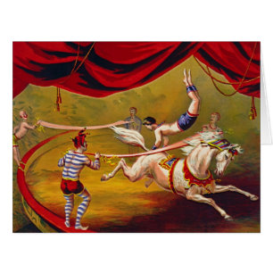 Vintage Zirkus-Anzeige 1875
