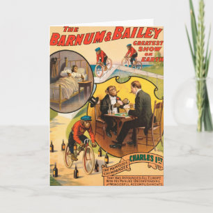 Vintage: Zirkus Barnum & Bailey - Karte